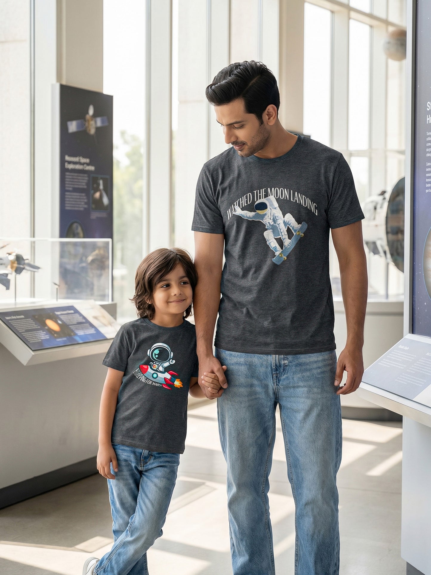 mini & Me Matching T-Shirts –  Exploration - Pack of 2