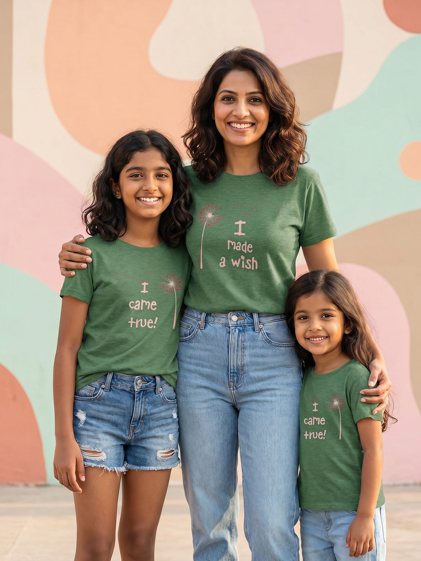 Mother & daughter matching t-shirt