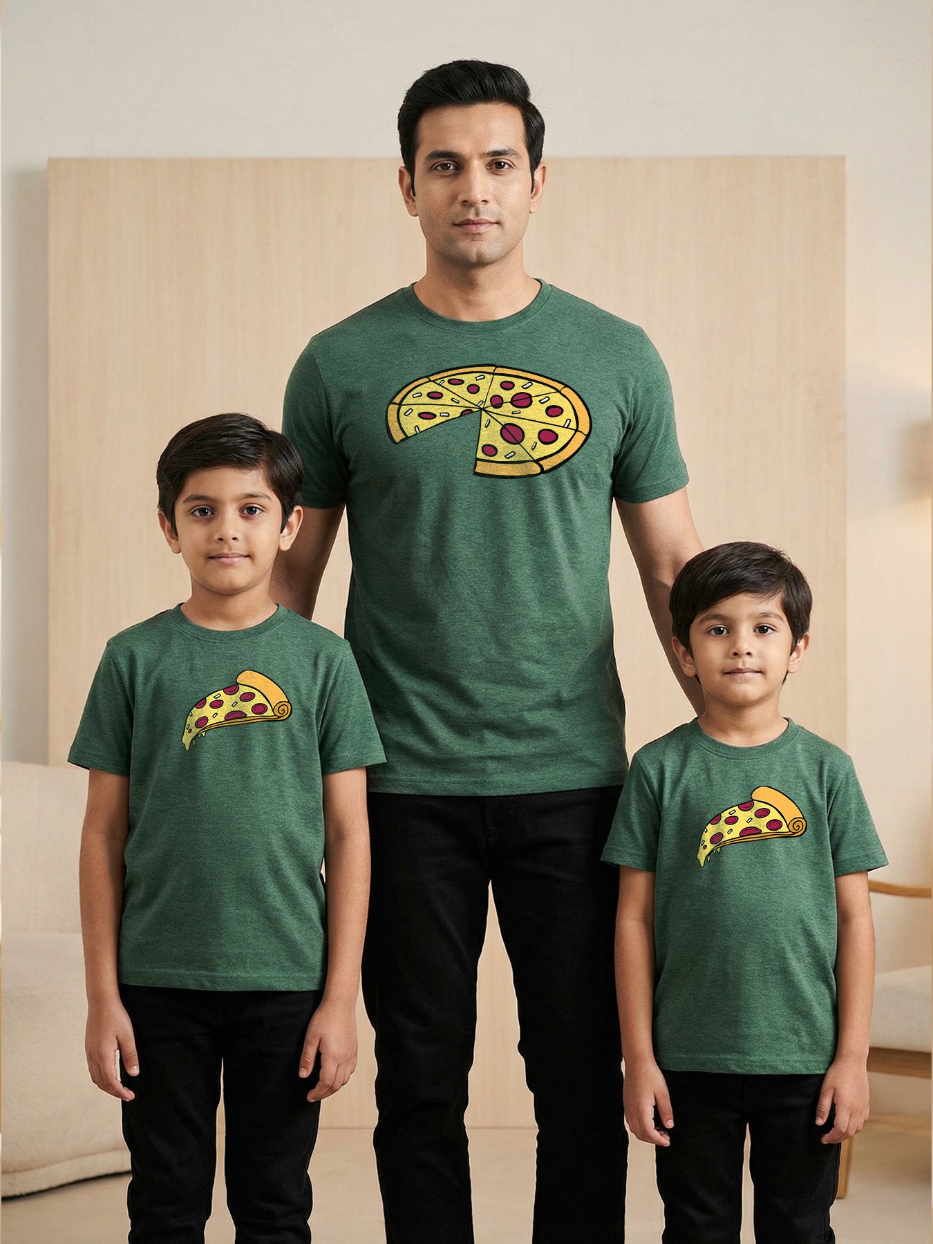 mini & Me Matching T-Shirts – “Slice of Me” (Family Pack)