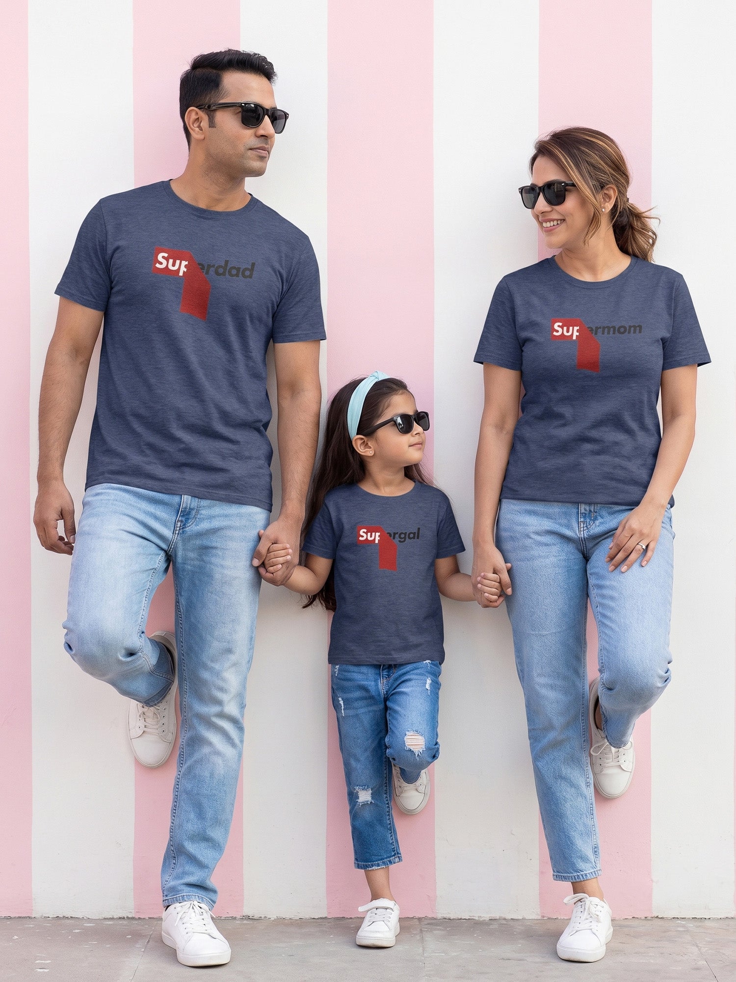 Matching graphic t-shirts for parents and daughter from Keos - shop online India