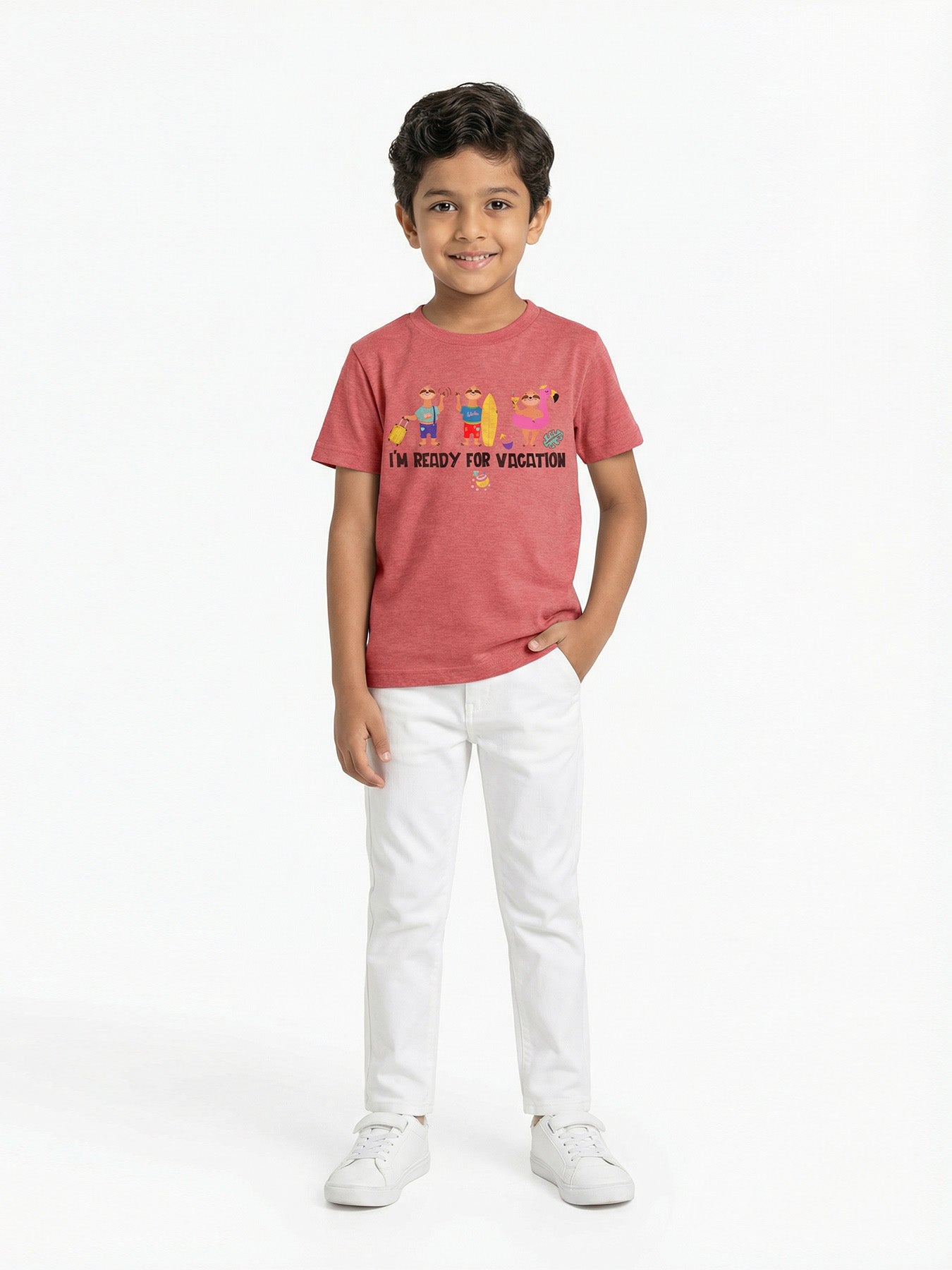 mini Graphic Cotton T-shirt - Vacation Ready