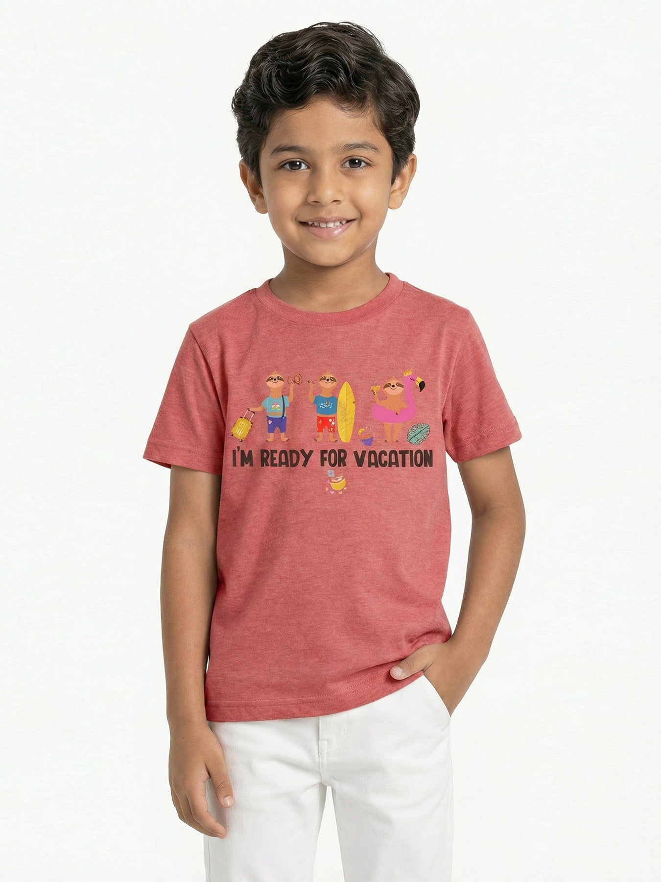 mini Graphic Cotton T-shirt - Vacation Ready