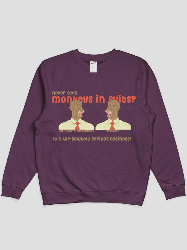 Monkeys In Suits Premium French Terry Sweatshirt