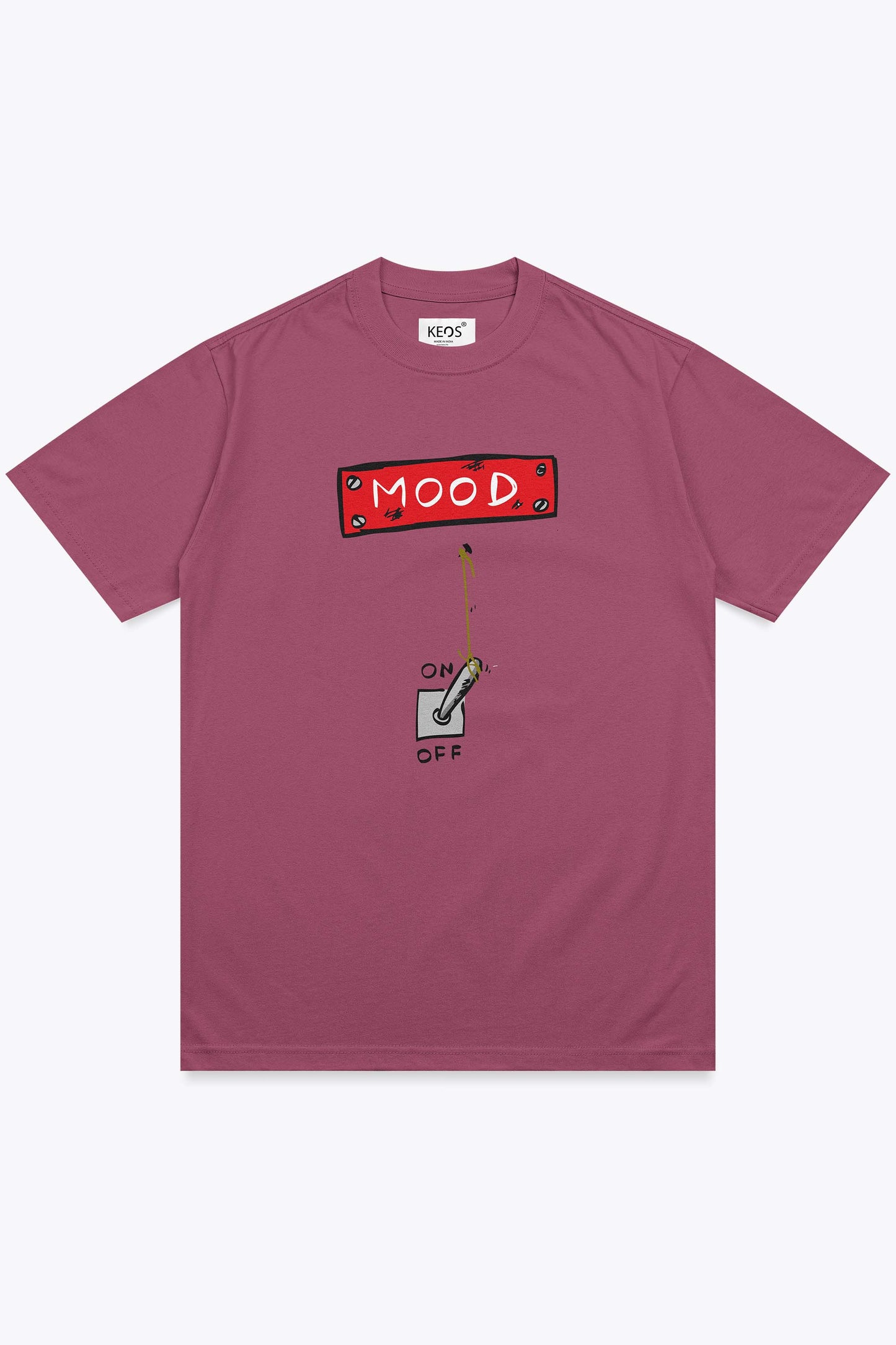 Mood On Organic Cotton Graphic T-shirt