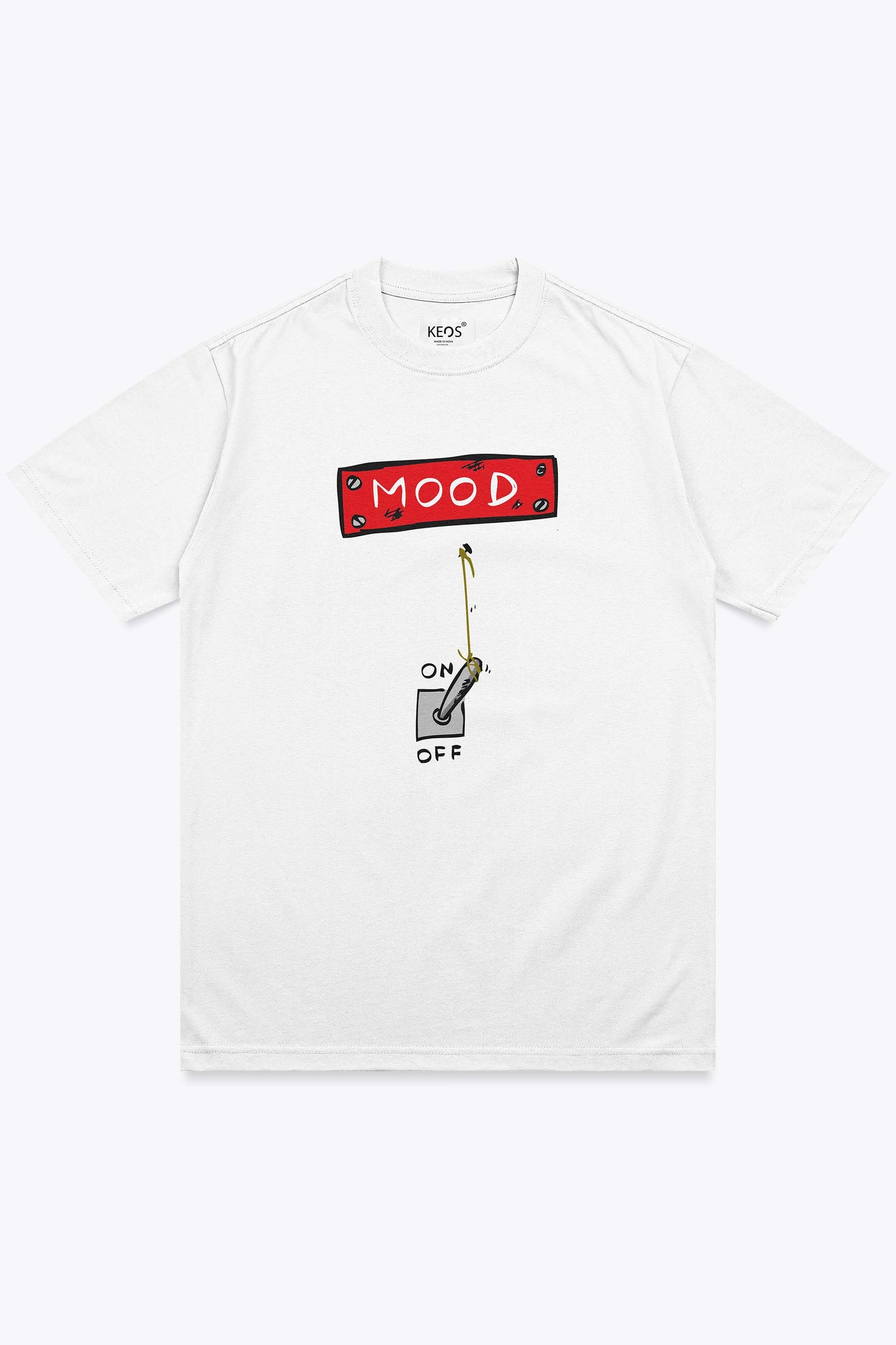 Mood On Organic Cotton Graphic T-shirt