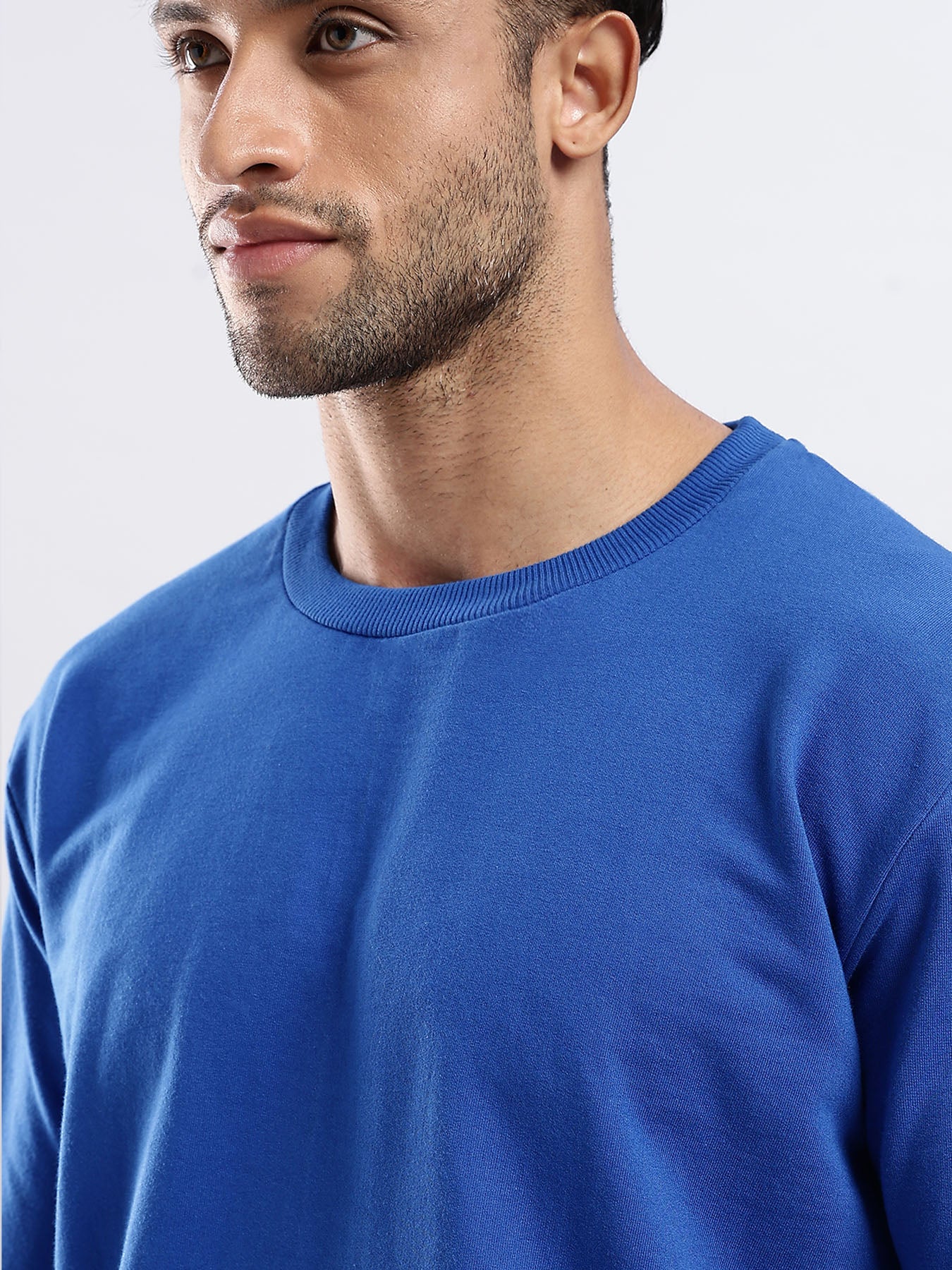 Essential Crewneck Sweatshirt - Navy Blue