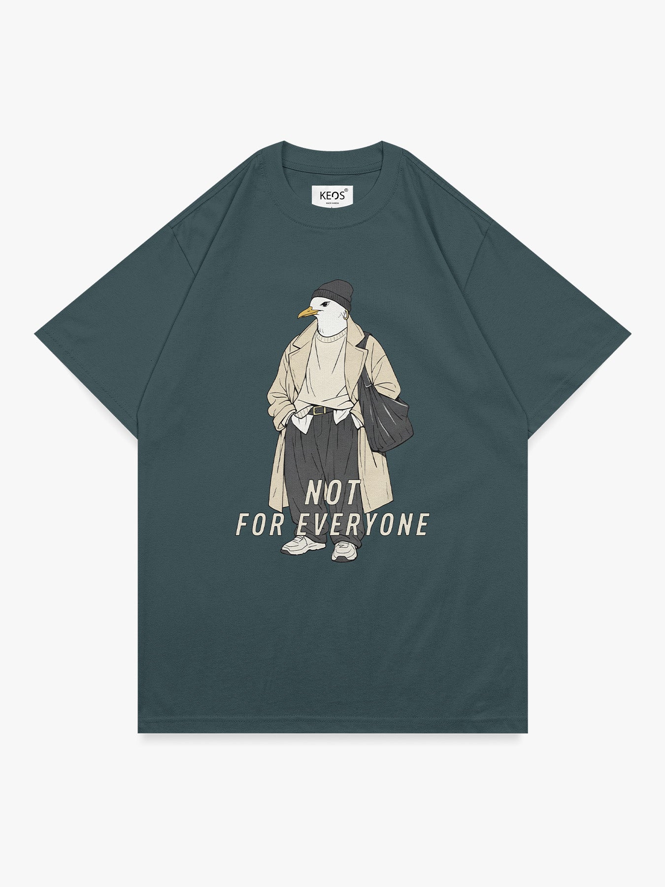 Organic Cotton Graphic T-Shirt – “Not for Everyone” | Regular Fit