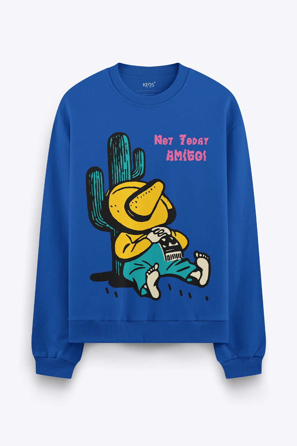 Not Today Amigo Printed Sweatshirt