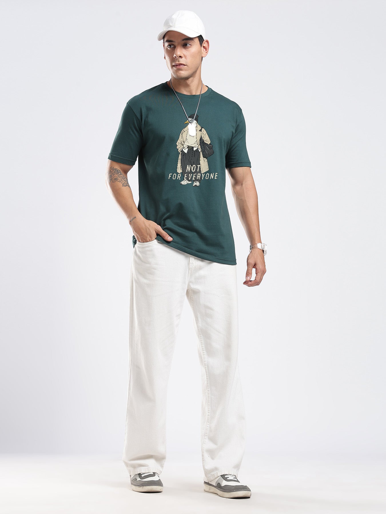 Organic Cotton Graphic T-Shirt – “Not for Everyone” | Regular Fit