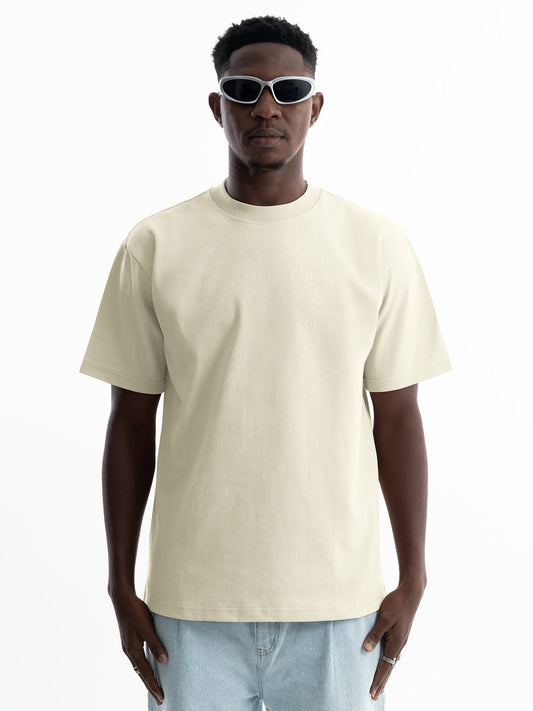 Organic Cotton Essential T-shirt - Off-White | Regular Fit