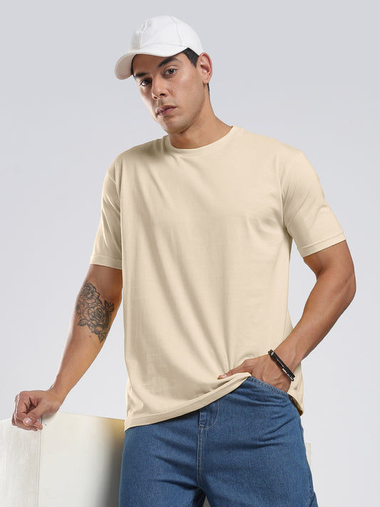 Organic Cotton Essential T-shirt - Off-White | Regular Fit
