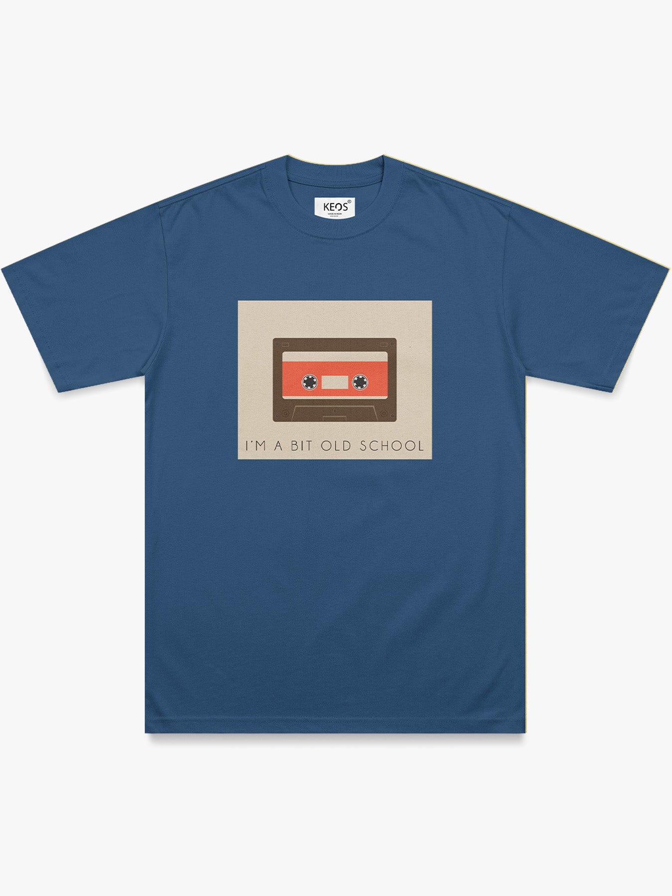 Organic Cotton Graphic T-Shirt – Old School | Regular Fit