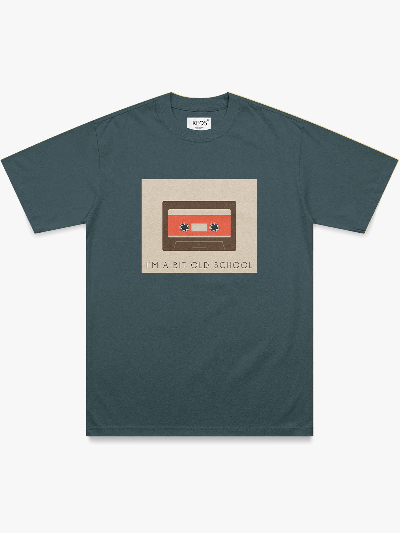 Organic Cotton Graphic T-Shirt – Old School | Regular Fit