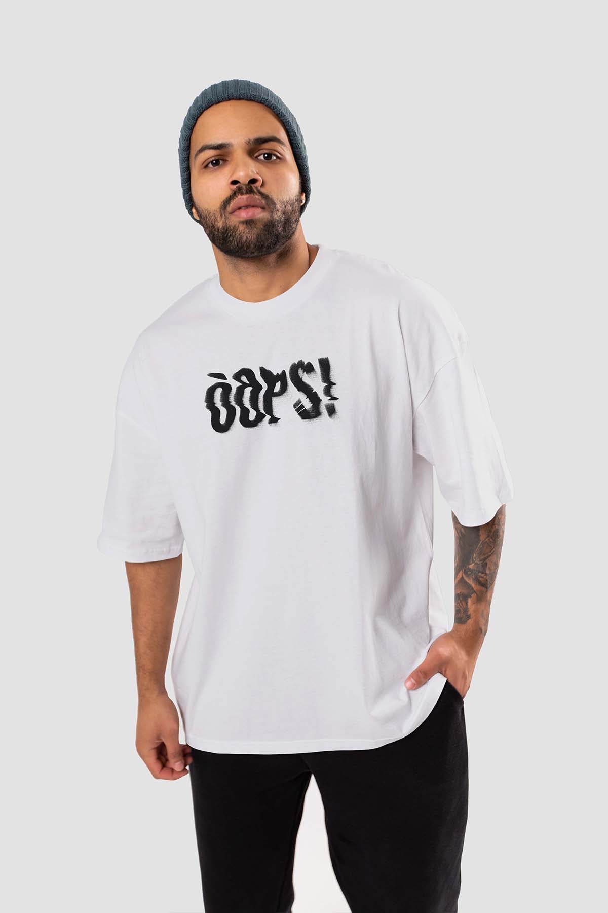Oops! Urban Fit Oversized T-shirt - keos.life