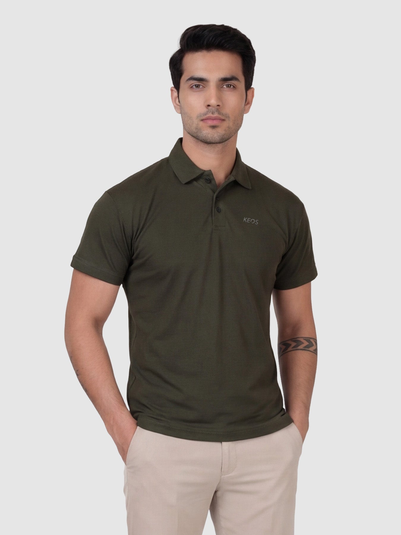 Supima Luxe Polo - Olive