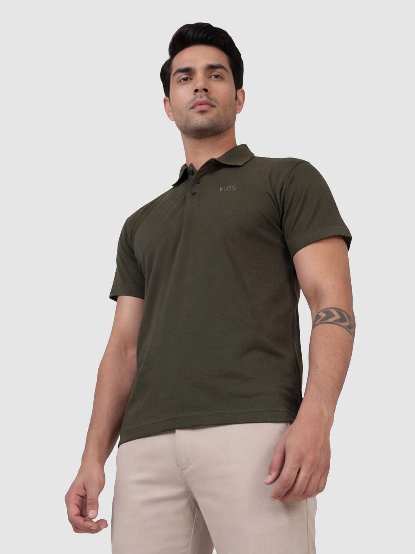 Supima Luxe Polo - Olive