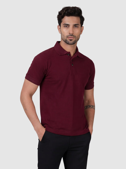 Keos Classic Polo - Oxblood