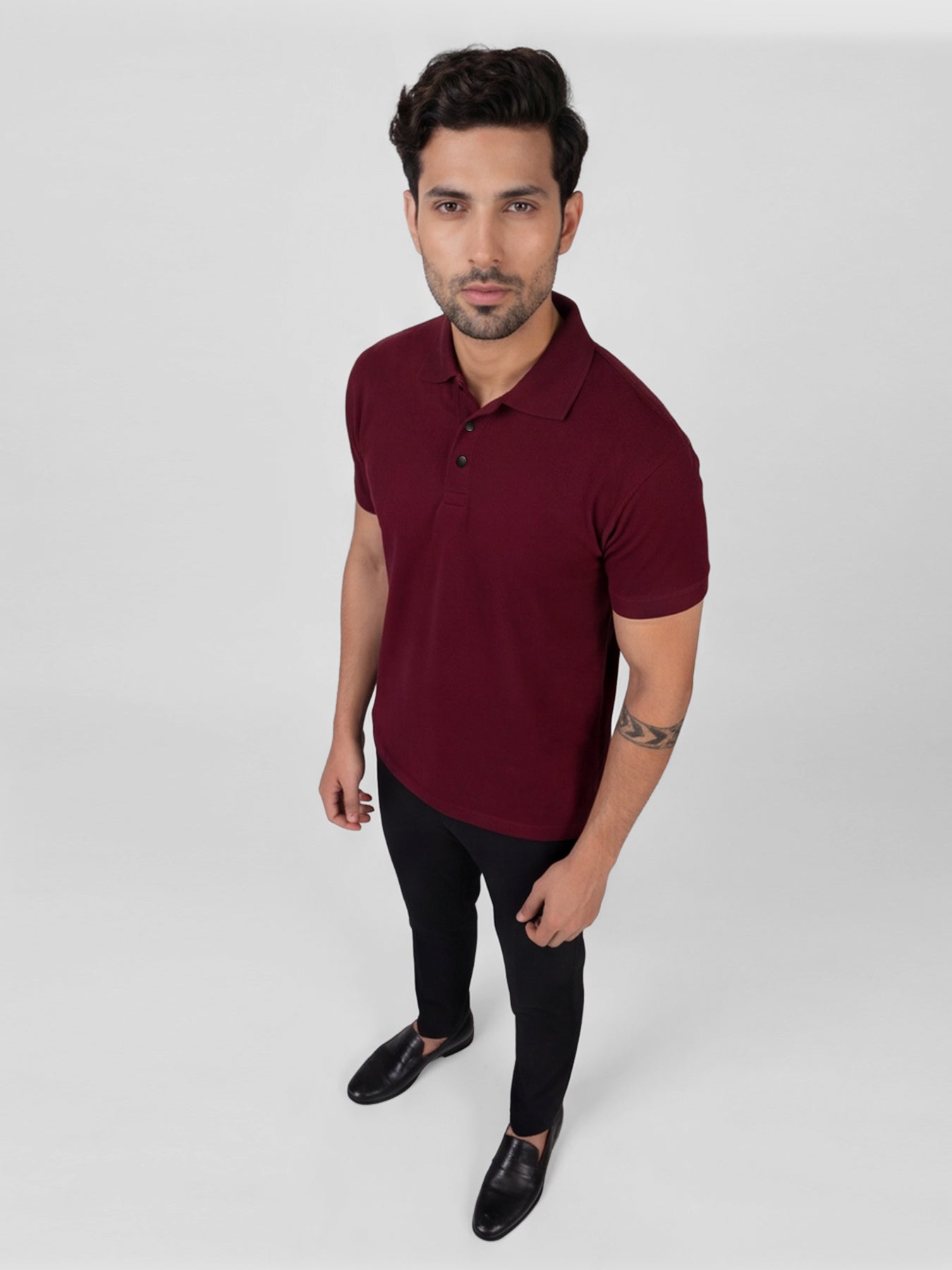 Keos Classic Polo - Oxblood