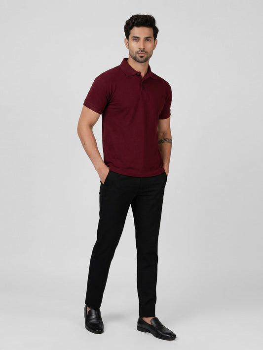 Keos Classic Polo - Oxblood