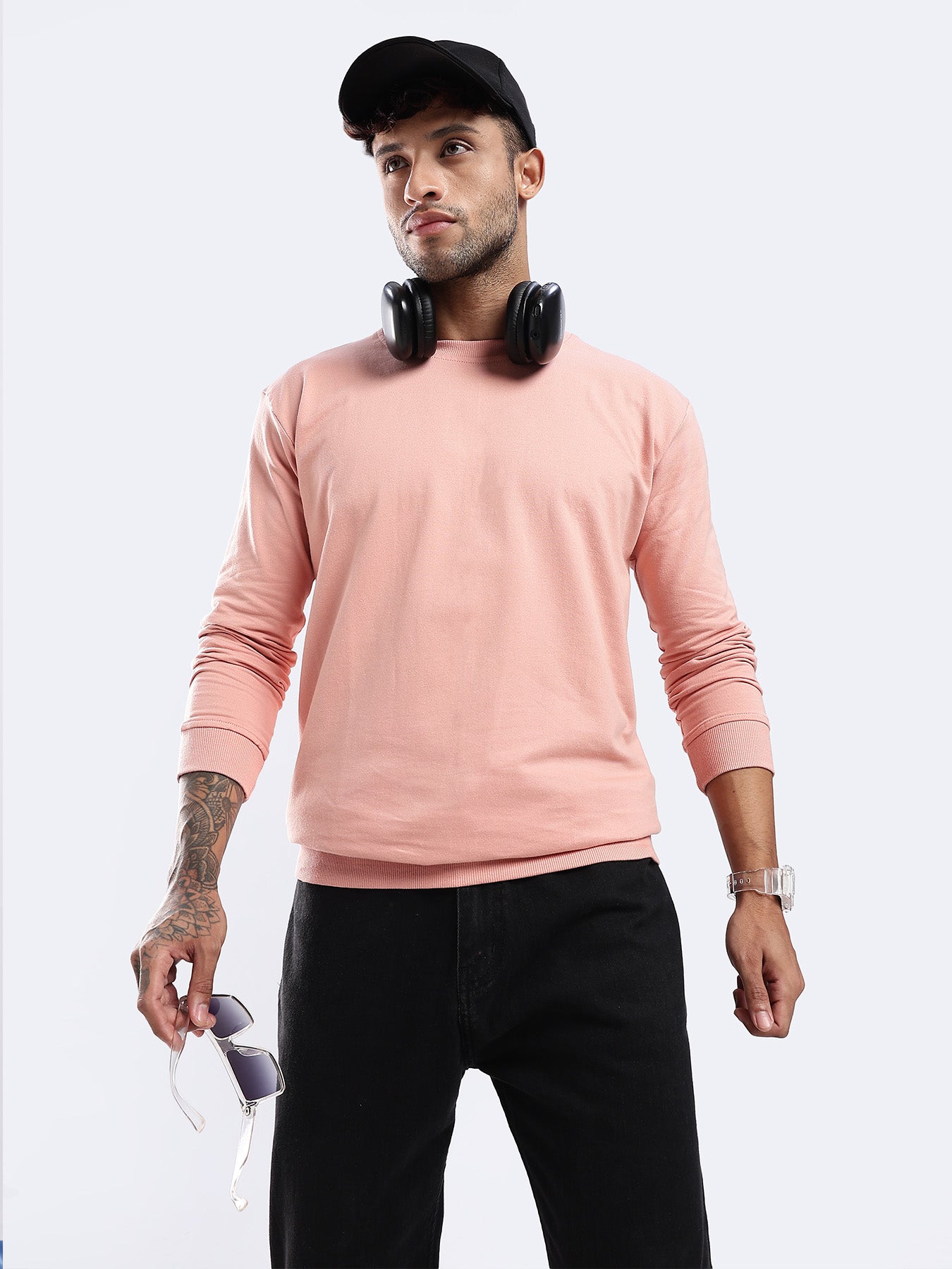 Essential Crewneck Sweatshirt - Peach