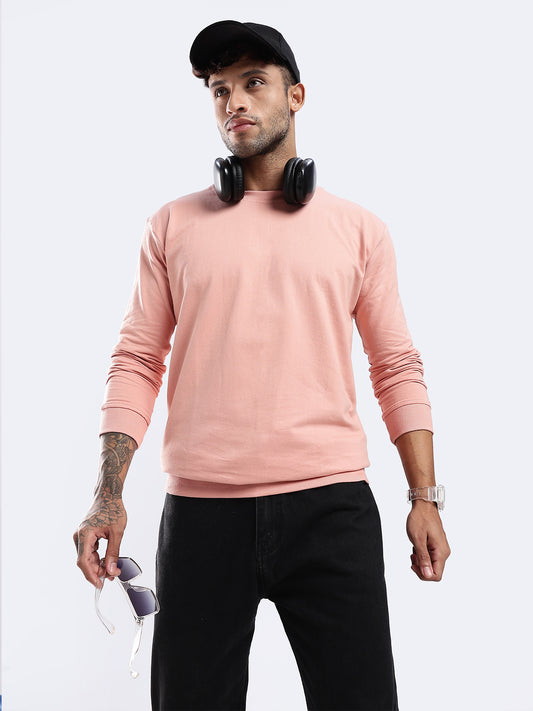 Essential Crewneck Sweatshirt - Peach