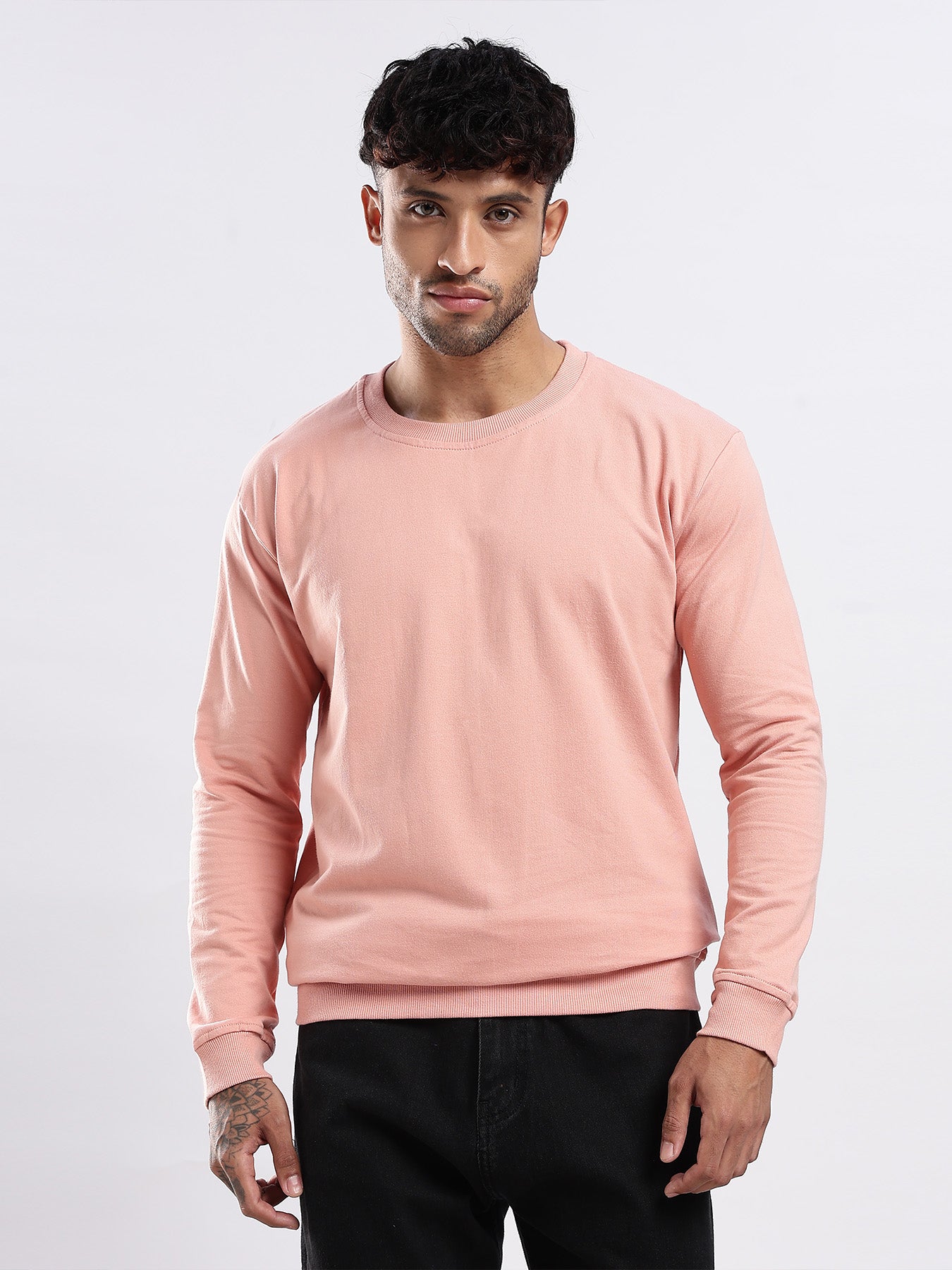Essential Crewneck Sweatshirt - Peach