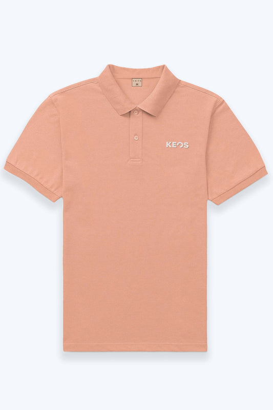 Keos Summer Polo - Dusty Peach