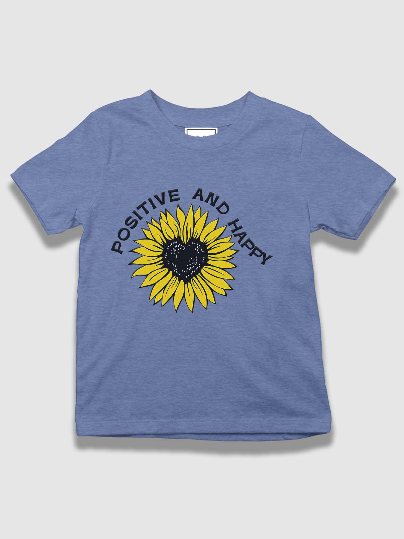 mini Positive & Happy Organic Cotton T-shirt - keos.life