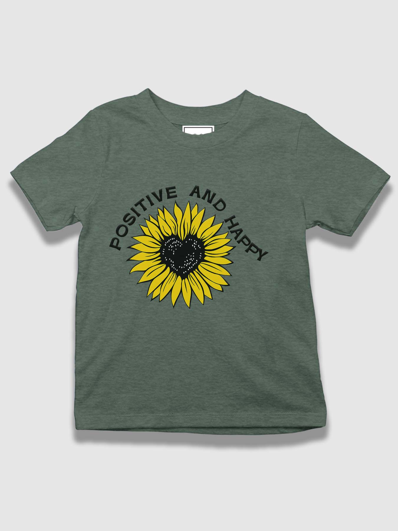 mini Positive & Happy Organic Cotton T-shirt - keos.life