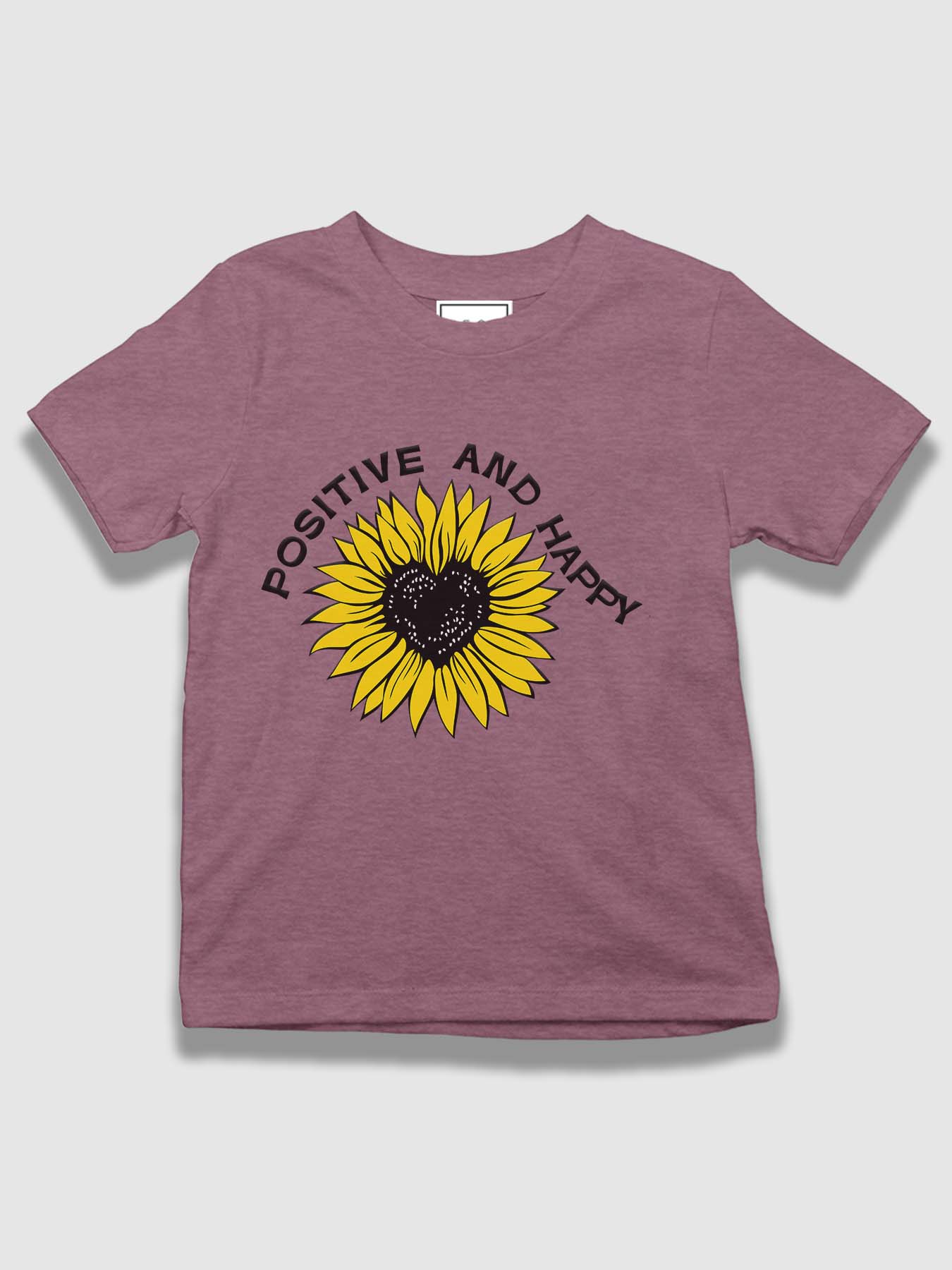 mini Positive & Happy Organic Cotton T-shirt - keos.life