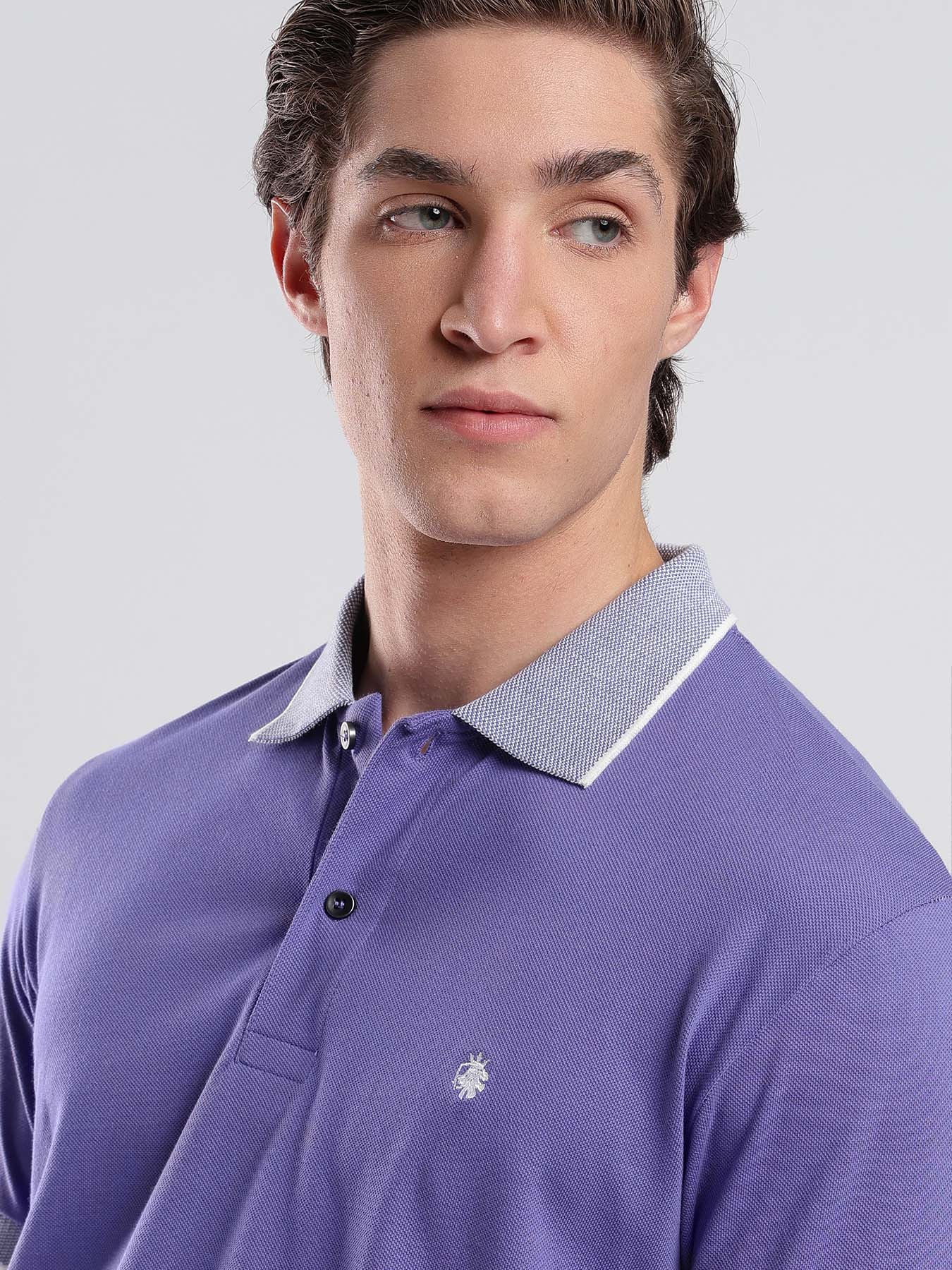 Lavender Purple Men's Polo