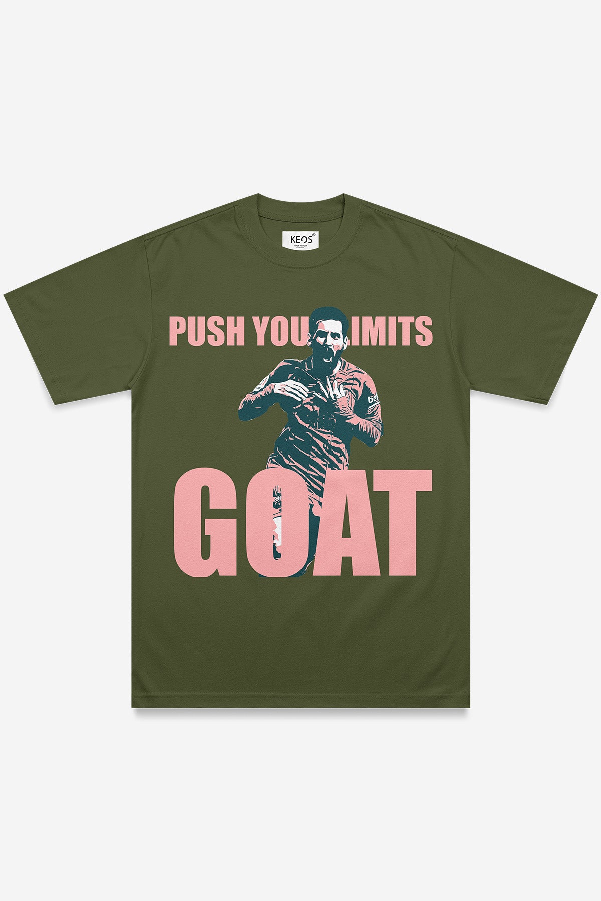 Push Your Limits Organic Cotton Graphic T-shirt