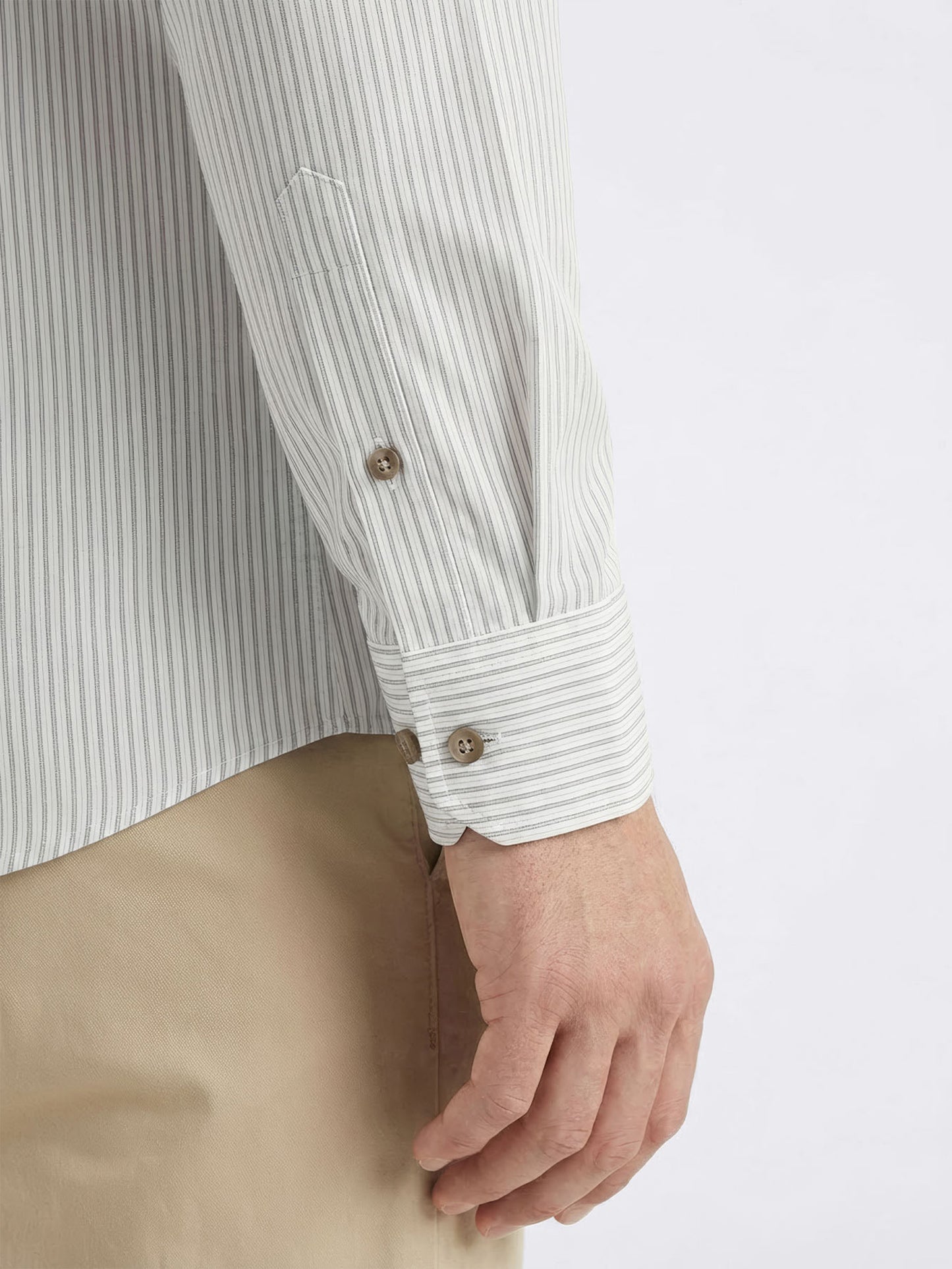 Riviera Stripe Men's Cotton Shirt