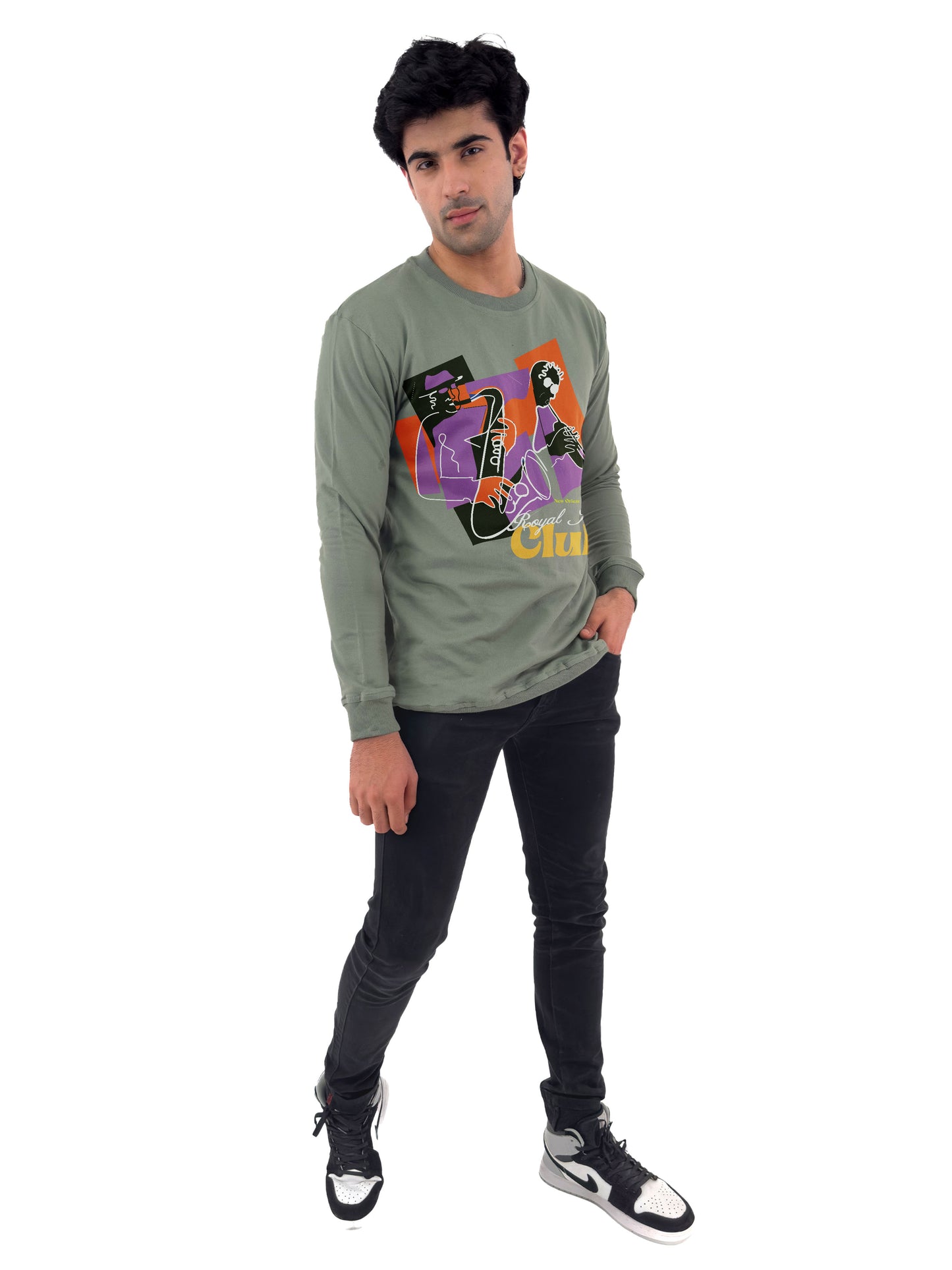 Royal Jazz Club Graphic Sweatshirt