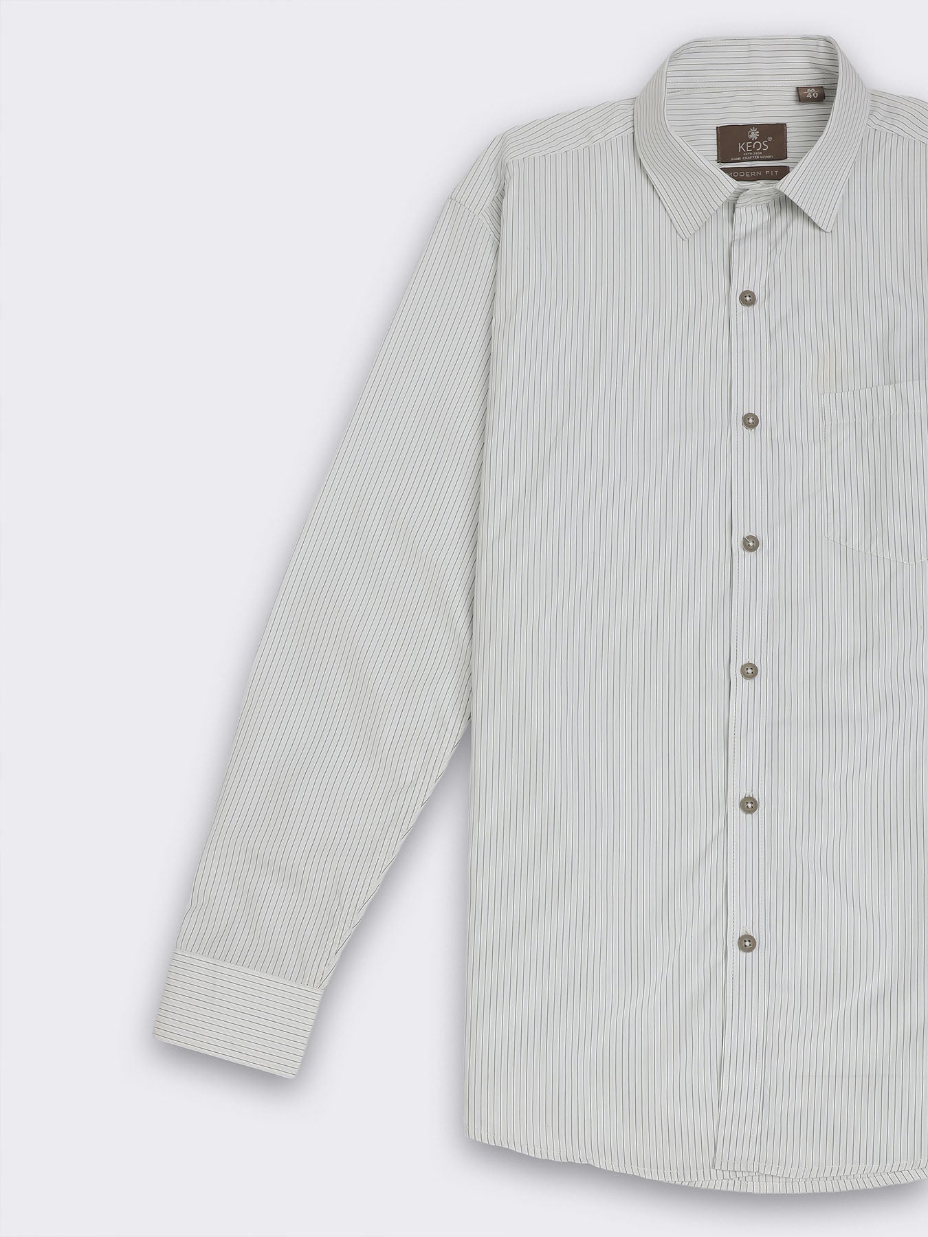 Riviera Stripe Shirt Cotton Shirt