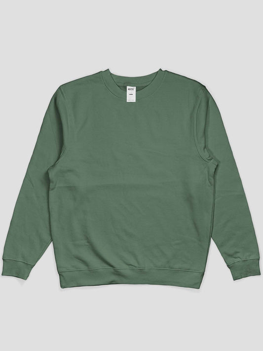 Essential Crewneck Sweatshirt - Sage - keos.life