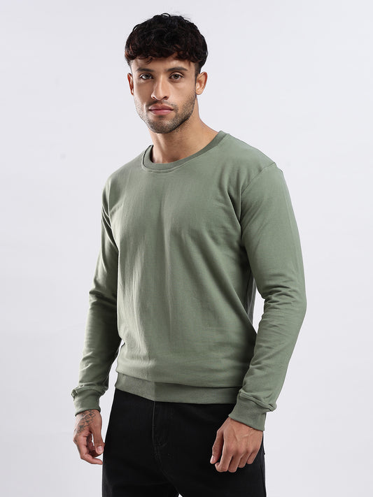 Essential Crewneck Sweatshirt - Sage
