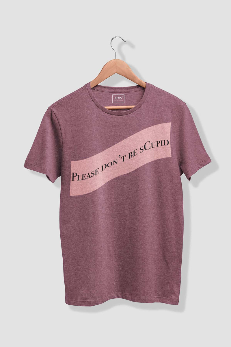 Scupid - Melange Cotton T-shirt - keos.life