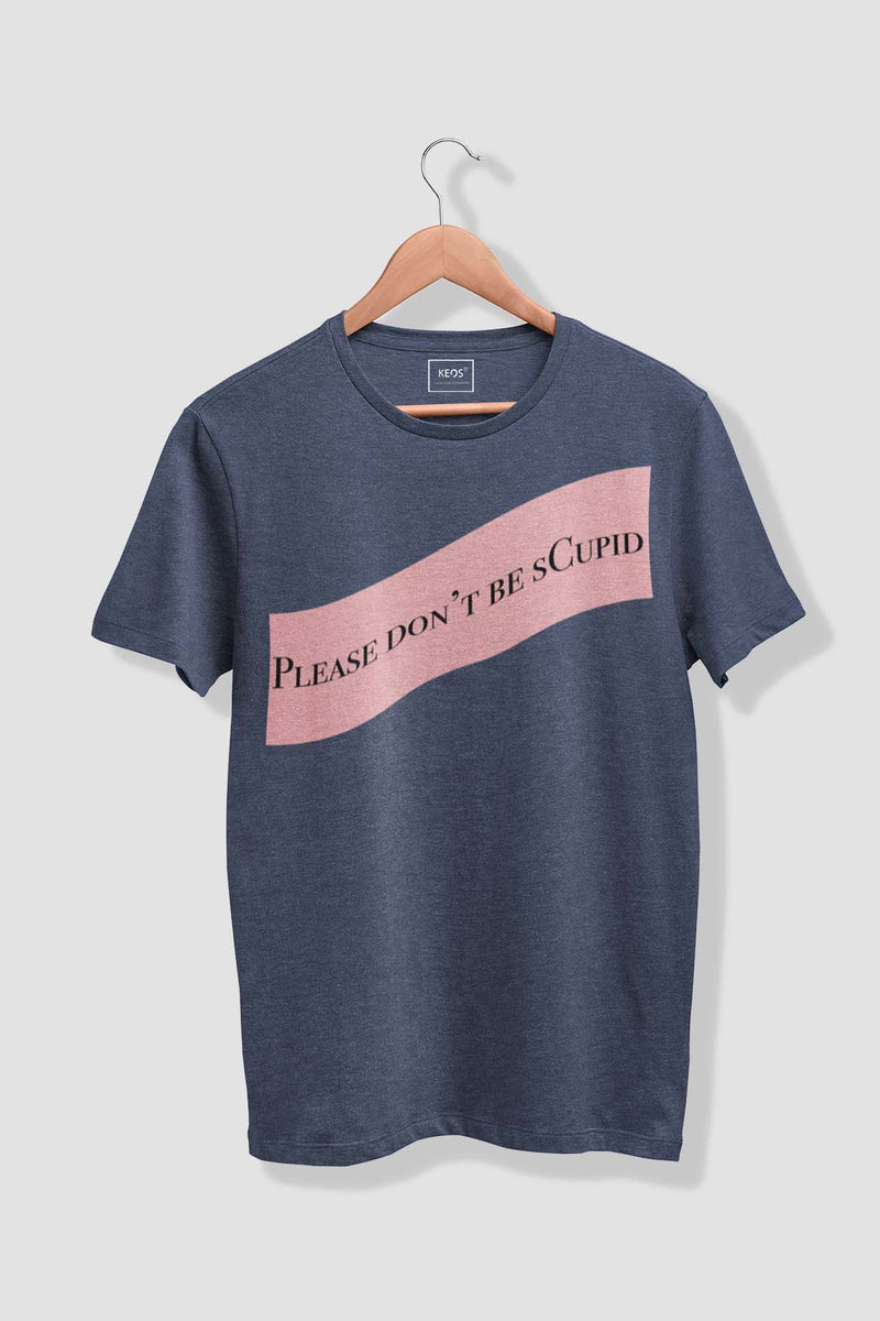 Scupid - Melange Cotton T-shirt - keos.life