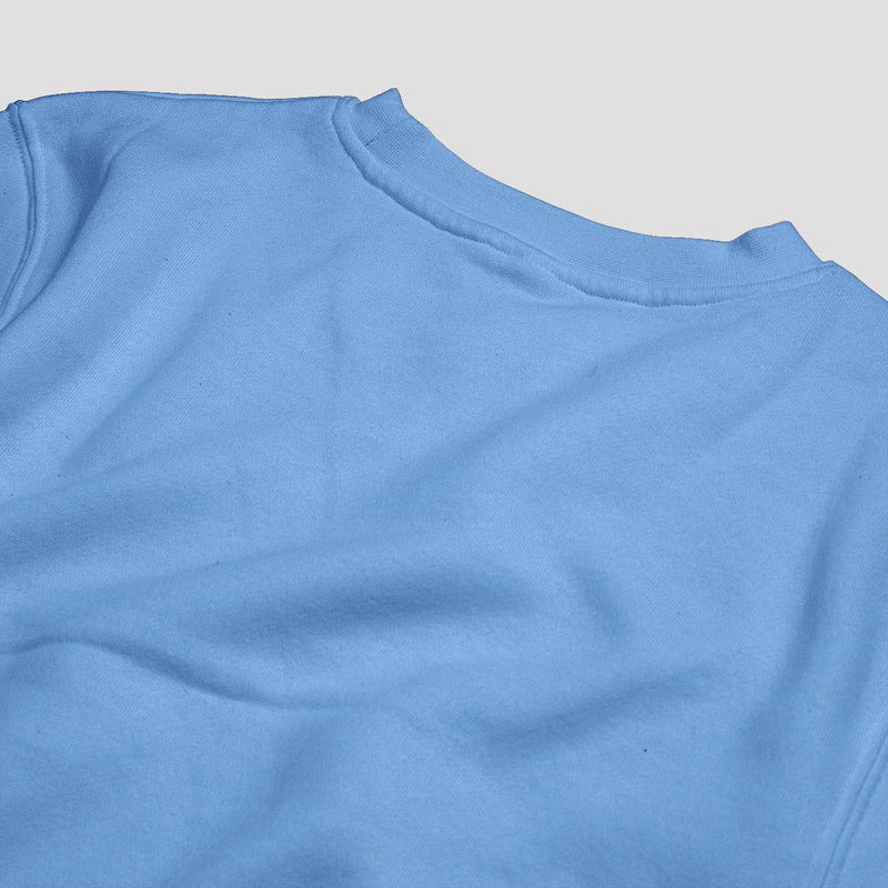 Premium French Terry Essential Sweatshirt - Sky Blue