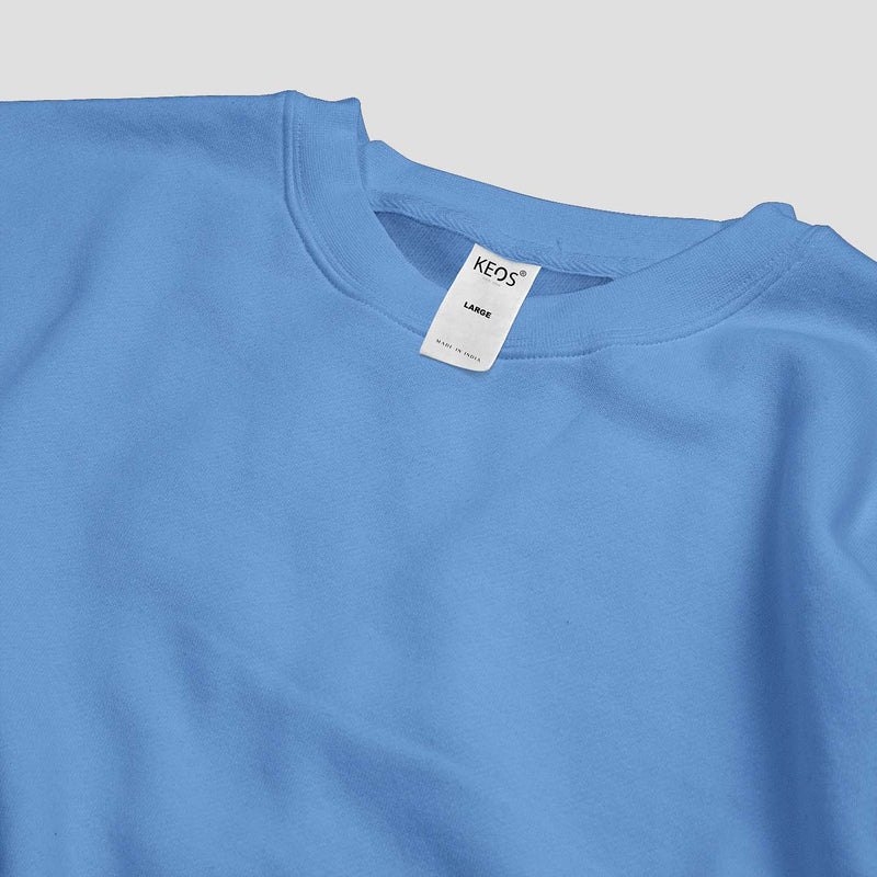 Premium French Terry Essential Sweatshirt - Sky Blue
