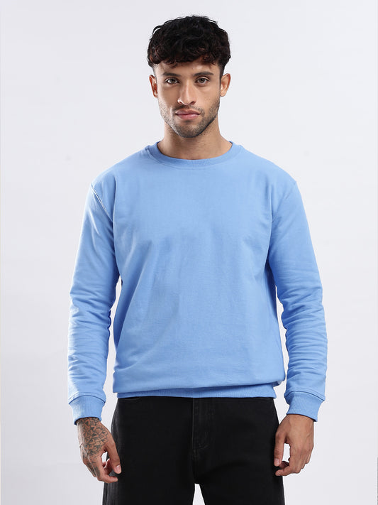 Essential Crewneck Sweatshirt - Sky Blue