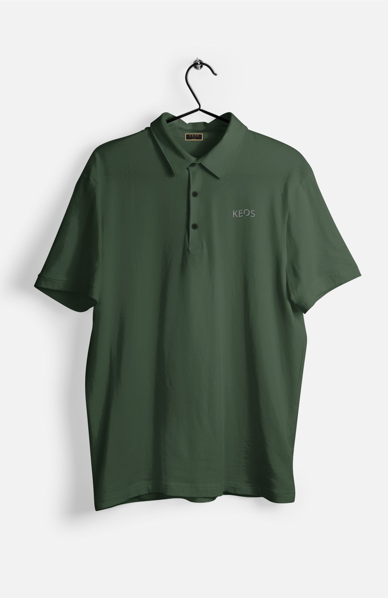 Supima Luxe Polo - Olive - keos.life