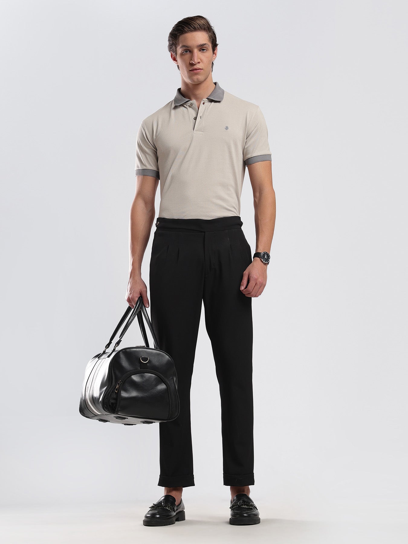 Sand Beige Men's Polo