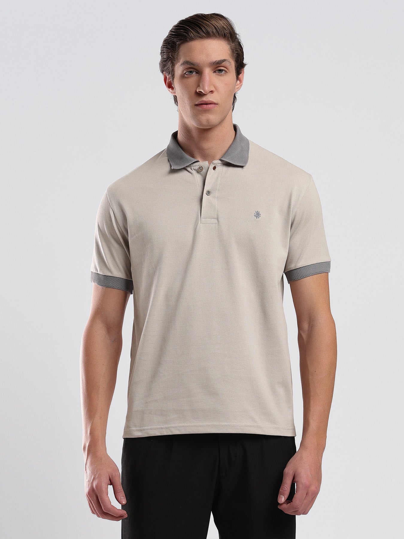 Sand Beige Men's Polo