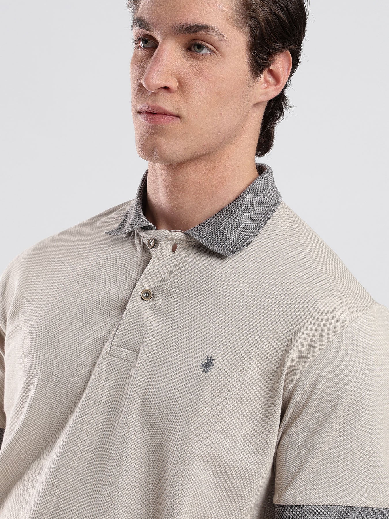 Sand Beige Men's Polo