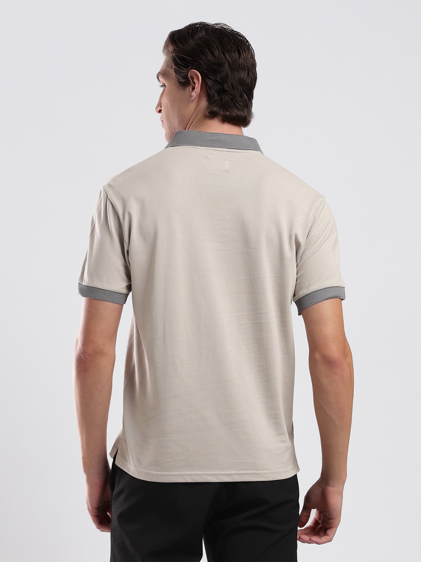 Sand Beige Men's Polo