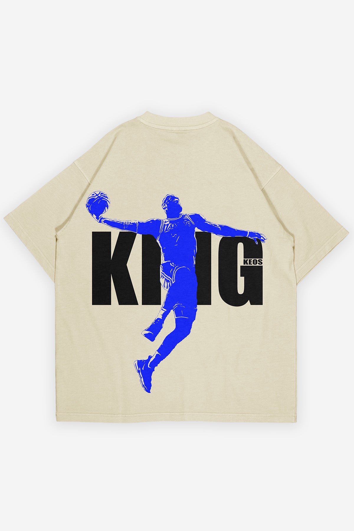 THE KING Urban Fit Oversize Graphic T-shirt