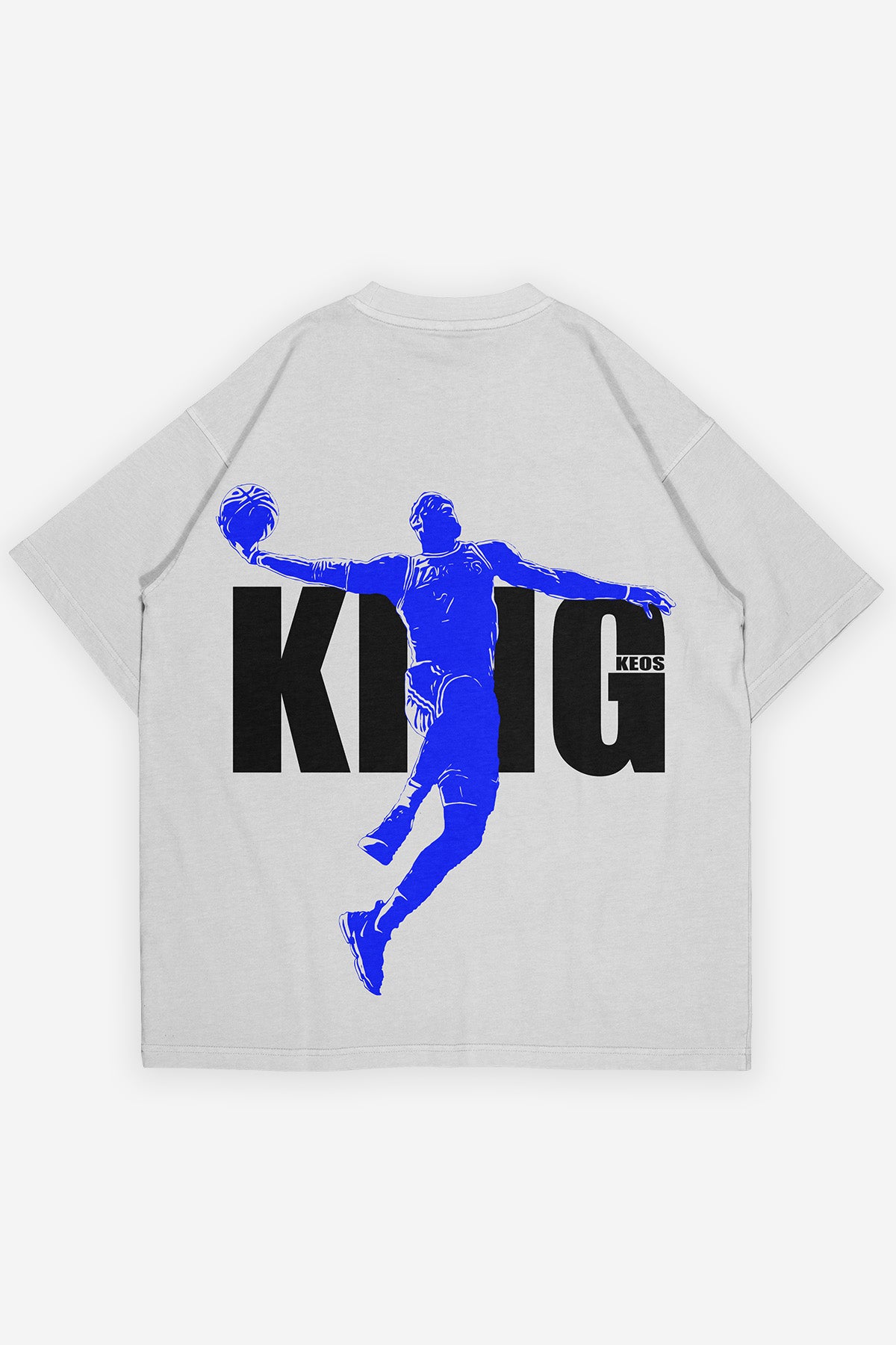 THE KING Urban Fit Oversize Graphic T-shirt