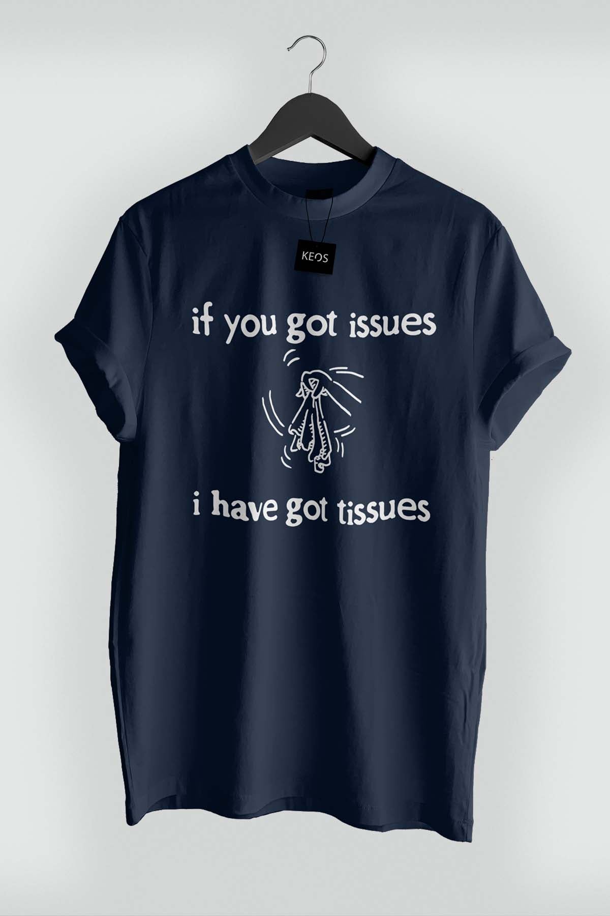 Tissues For Issues Organic Cotton T-shirt - keos.life